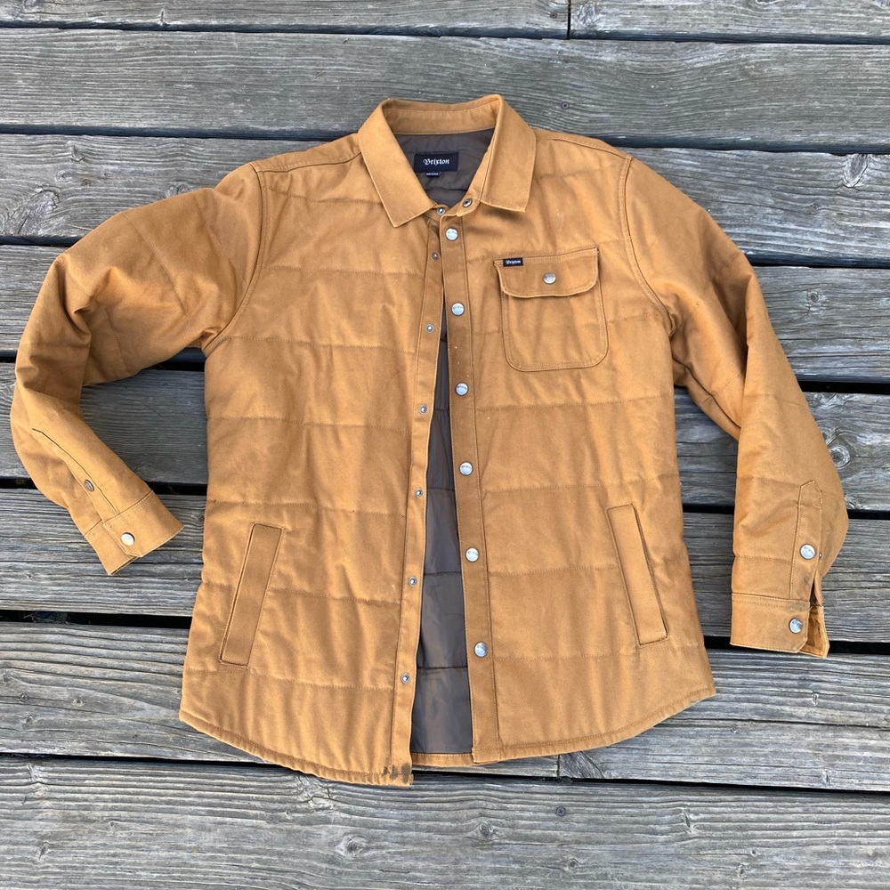 Brixton quilted canvas jacket